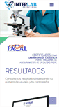 Mobile Screenshot of interlabmexico.com